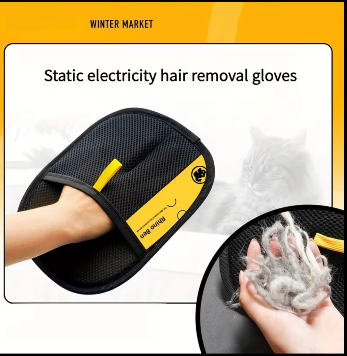 The ultimate new pet hair remover!